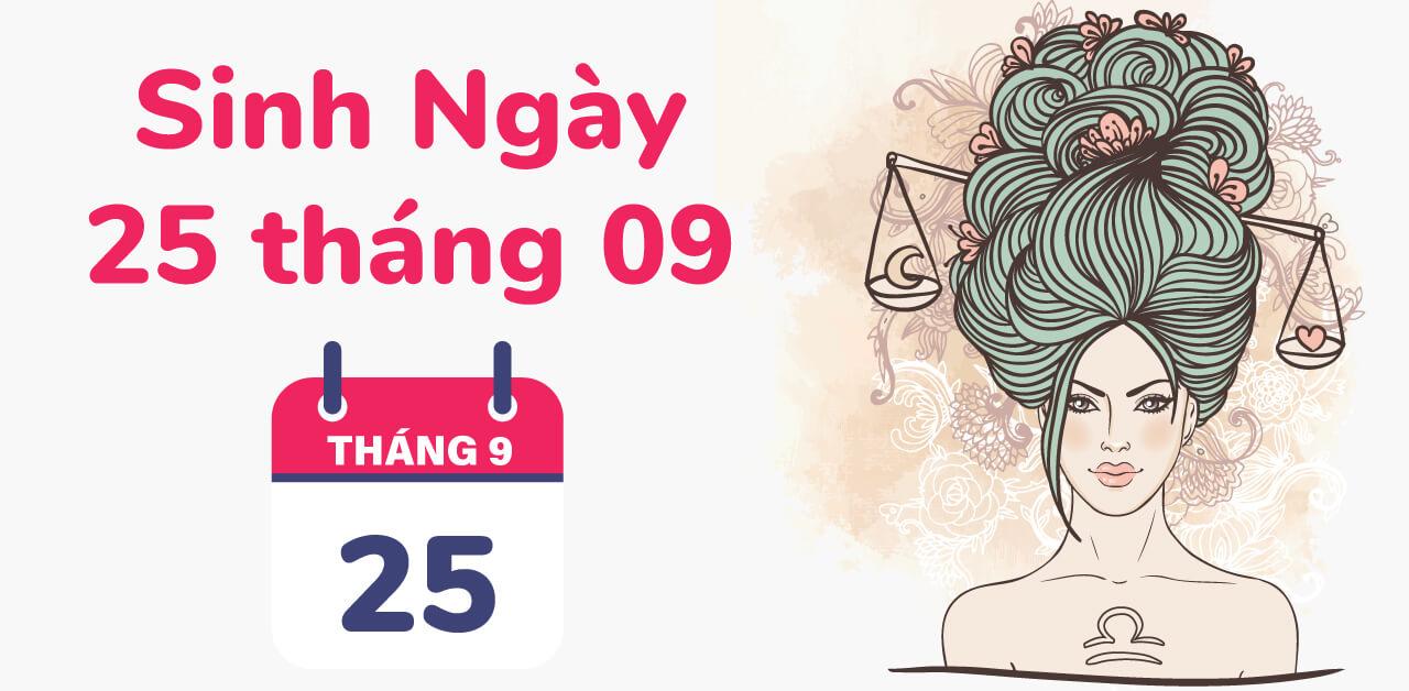 Cung thiên bình sinh ngày 25 tháng 9