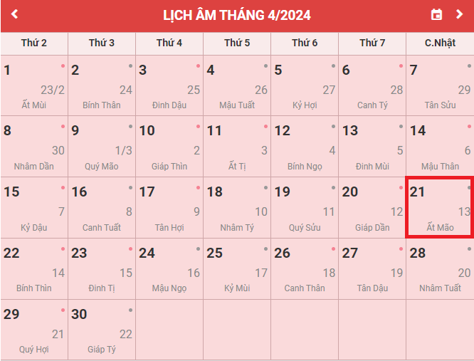 21 tháng 7 là ngày gì? Giải mã bí ẩn vận mệnh theo lịch vạn niên 21/7/2024!