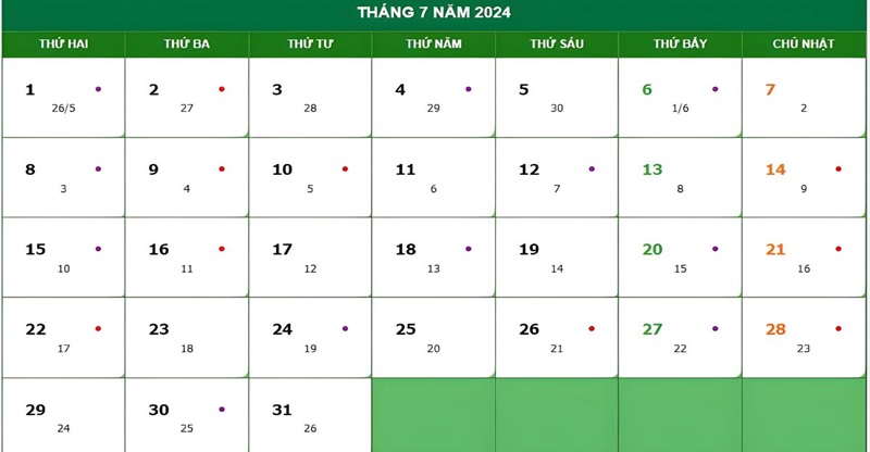 24 Tháng 7 Là Ngày Gì? Giải Mã Bí Ẩn Theo Phong Thủy!