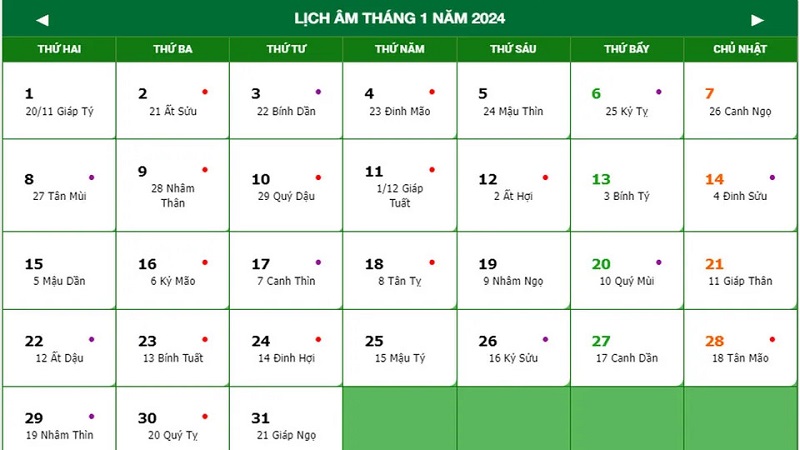 Giải Mã Cách Tính Âm Lịch 2024 - Chuyên Gia Phong Thủy 15+ Năm Kinh Nghiệm Chia Sẻ!